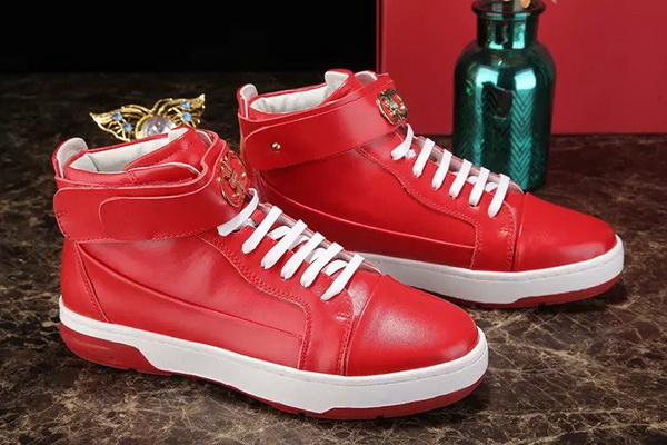 Salvatore Ferragamo High-Top Fashion Men Shoes--003